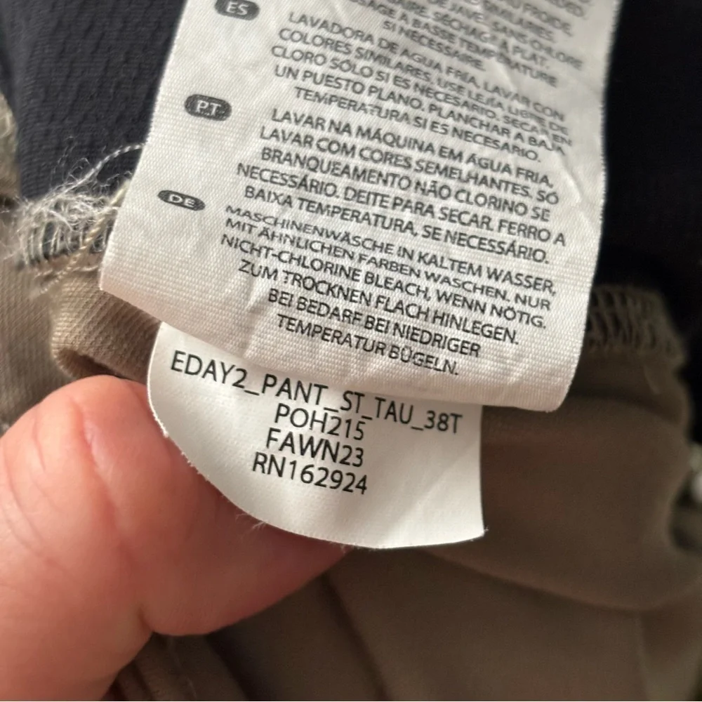 BYLT Basics Everyday Pant 2.0 Men’s Size 38x33 Tall Taupe Straight Leg